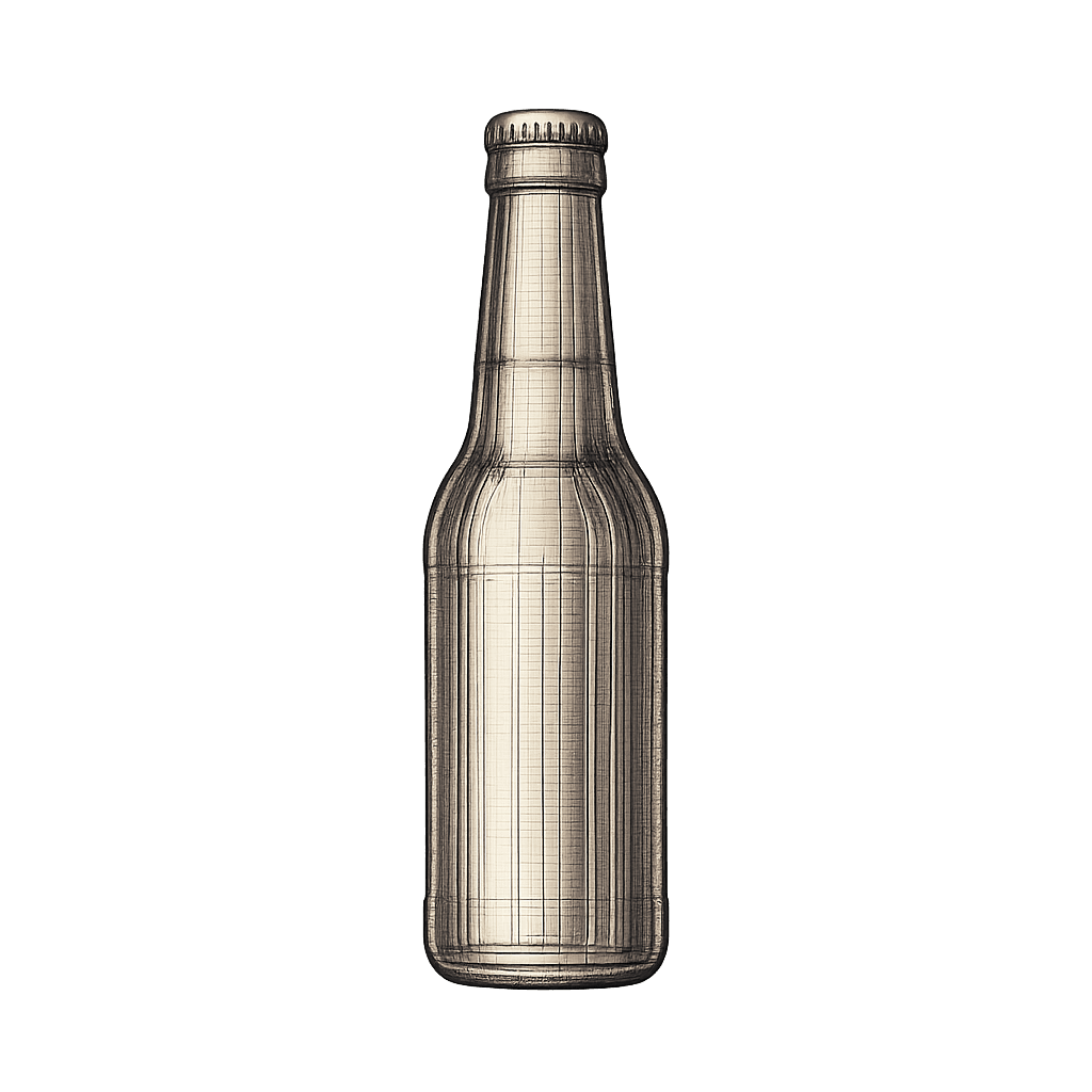 House Sparrow bottle